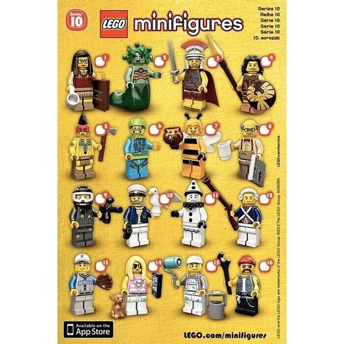 LEGO SERIES 10 COLLECTIBLE MINIFIGURES 71001 - NEW FACTORY SEALED - YOU PICK! - Picture 4 of 26