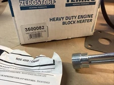 3500082 ZEROSTART Block Heater One New