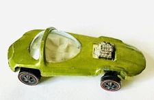 Hot Wheels Redline 1968 Silhouette US Lime w/ White Interior Original