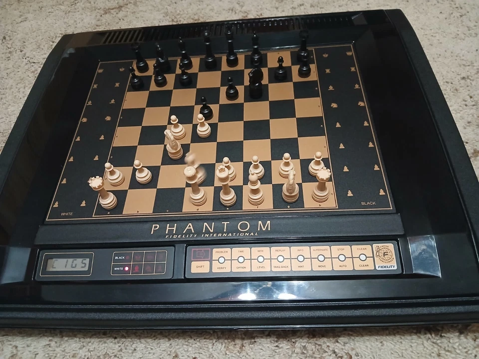 Fidelity International Phantom 6100 Chess Challenger - POTENTE ESTADO DE FUNCIONAMIENTO Foto 2 de 4