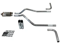 GMC Jimmy 95-99 2.5" Dual Exhaust Kits Magnaflow XL Slash Tips Side Exit