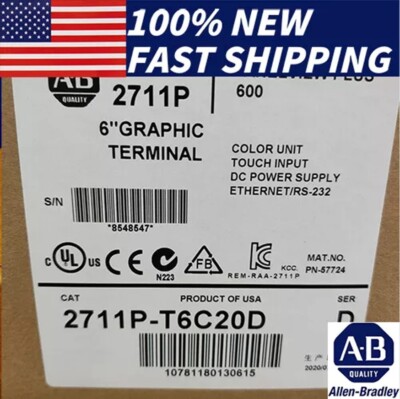 AB PanelView Plus 600 2711P-T6C20D