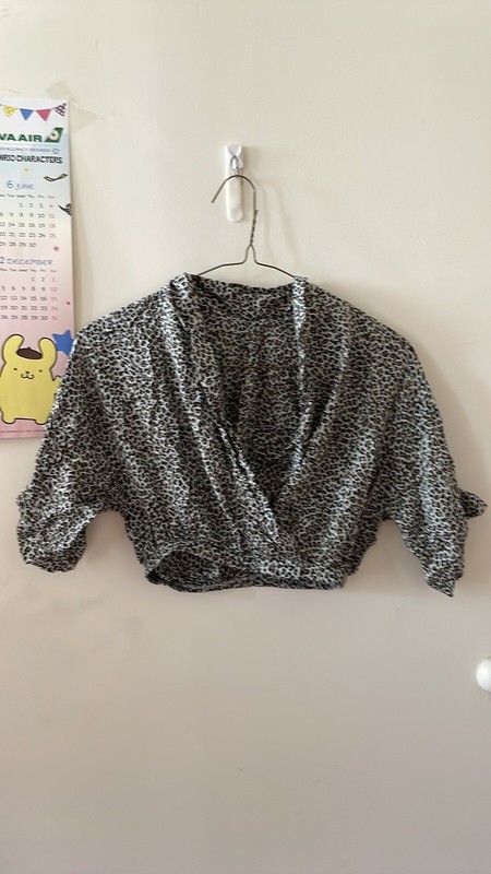 vintage crop top sizs xs 