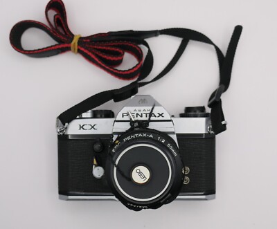 Pentax KX 35mm SLR Film Camera + 50mm f/2 Lens – Fully Tested