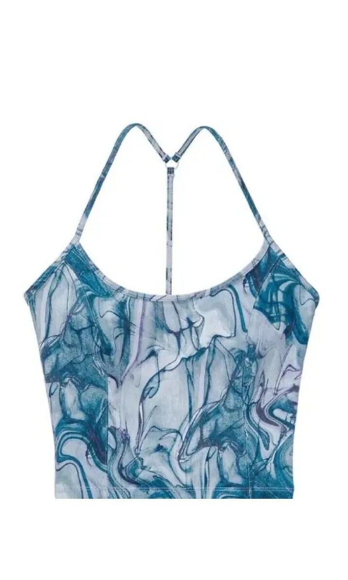 Victoria’s Secret On Point Essential Tank Top Racerback T Back Blue/purple XS