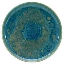 Creatable Yuki Brotteller Teller Steinzeug hellblau &Oslash; 27,5 cm
