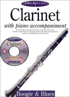 SOLO PLUS BOOGIE & BLUES MUSIC BOOK/CD FOR CLARINET WITH PIANO ACCOMPANIMENT NEW