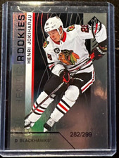 2018-19 SP Game Used Henri Jokiharju Authentic Rookie RC /299 #197 Blackhawks GH