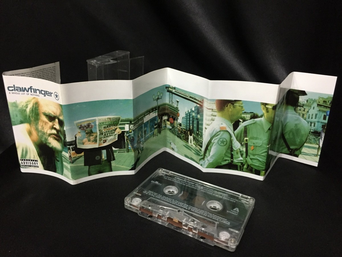 Clawfinger A Whole Lot Of Nothing Cassette Tape (BMG Thailand 2001