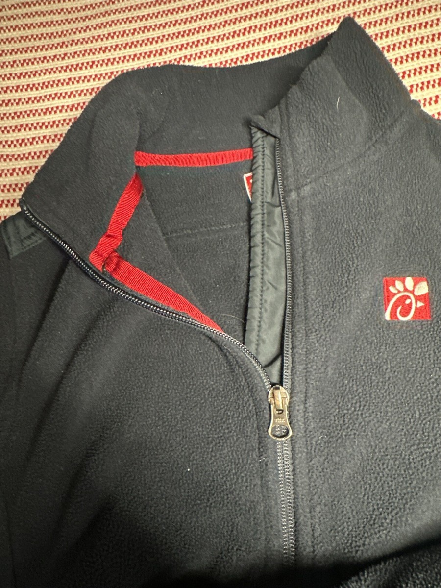 Chic-Fil-A Team Oobe Veste 2XL Bleu Imperméable Capuche Coupe-Vent