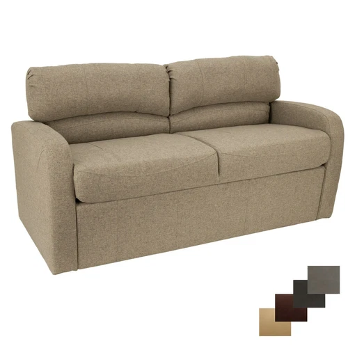 60" RV Jack Knife Sofa with Arms RV Sleeper Sofa RV Furniture RV Couch Jackknife