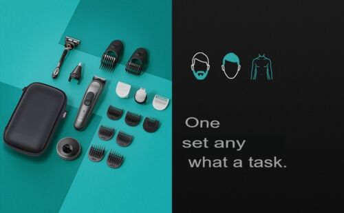 Braun MGK7491 17in1 Style Kit Beard Body Hair Nose Ear ProBlade 100min Organizer - Picture 6 of 13