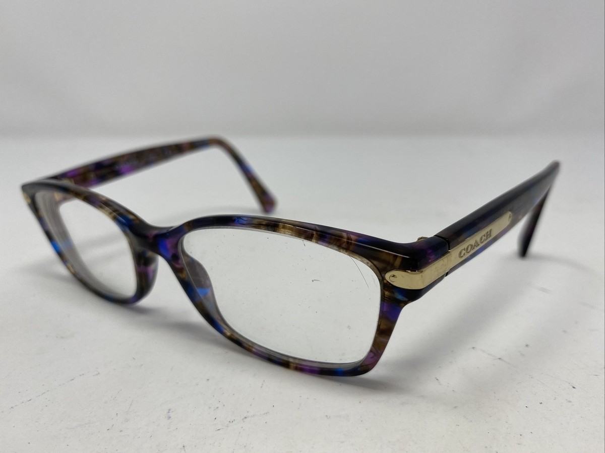 Coach HC 6065 5288(Confetti Purple) 51-17-135 Eyeglasses  display picture 2