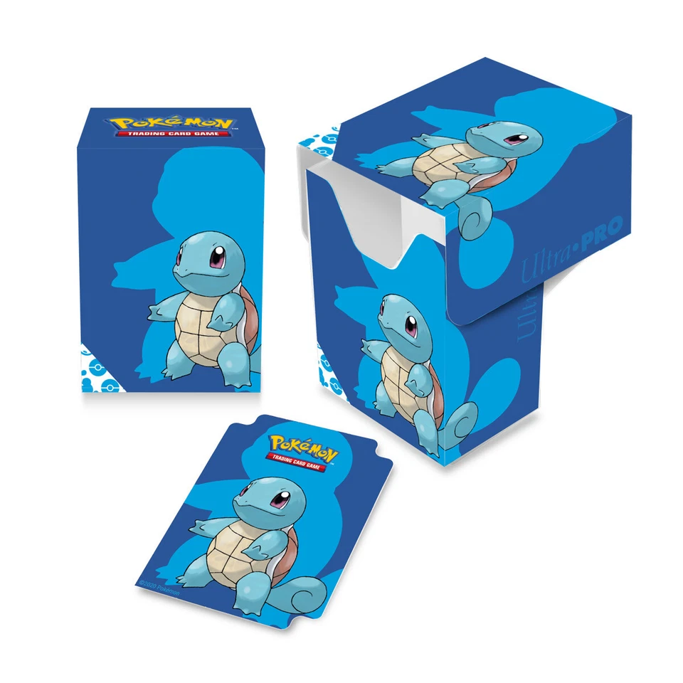 Pokémon Schiggy / Squirtle 2020 Card Case / Deck Box für 80 Karten NEU/OVP - Bild 1 von 1