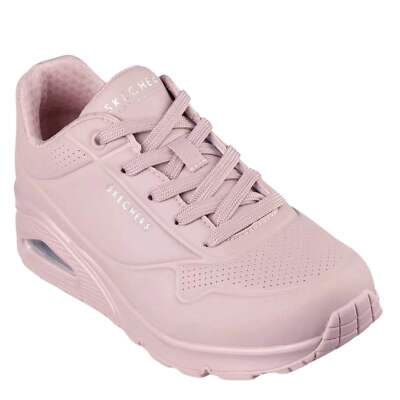 Skechers Women's 73690 Uno- Stand on Air Light Mauve Casual Shoes