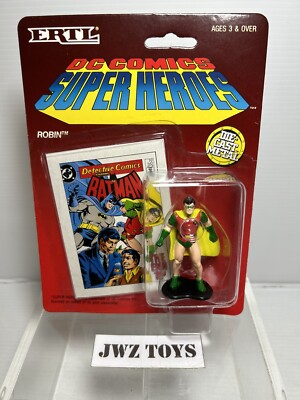 ROBIN Batman Ertl DC Comics Super Hero Die Cast Metal Figures 1990 - NIP