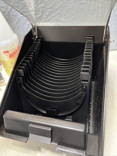 Vintage Disc Holder Storage Divider Box - Picture 4 of 8