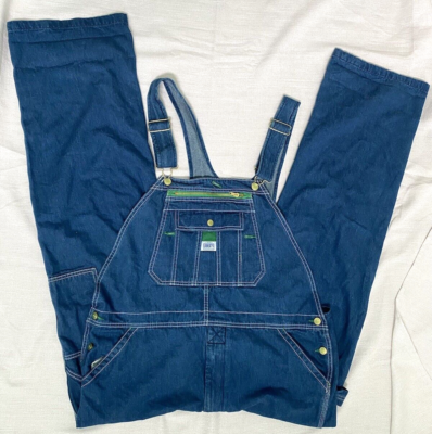 Liberty Men's Denim Zip Fly Farmer Workwear Carpenter Bib-Overalls