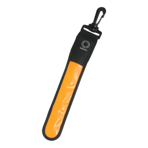 REFLECTIVE CLIP-ON STRIP LED Tag Band Light for Back pack purse belt coat Safety - Picture 14 of 17