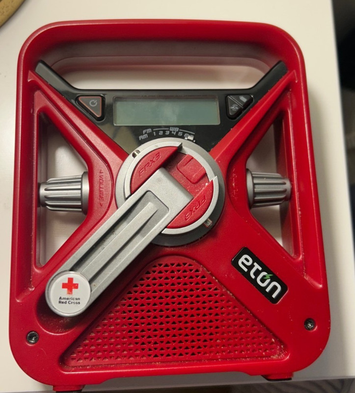 Eton FRX3 Emergency Weather Radio Solar & Hand Crank Power *For Repair or Parts*