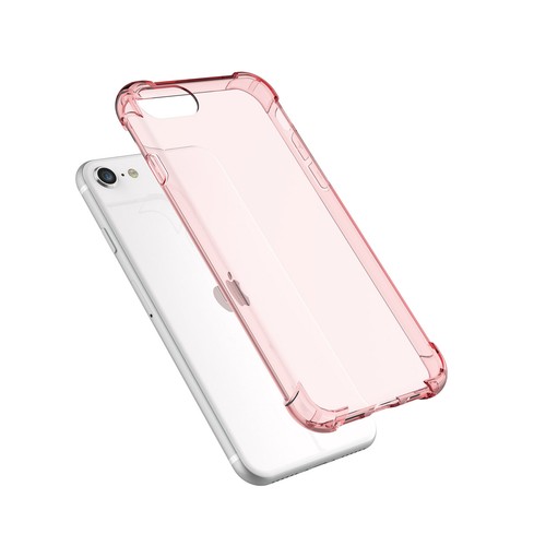 For iPhone SE 2020 (2nd Generation) Clear Case 7 8 Silicone Shockproof Cover - 第 6/19 張圖片