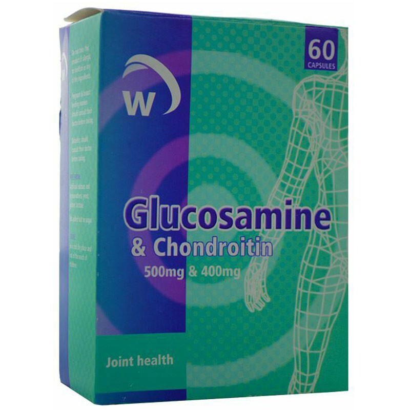 Waverlex Glucosamine & Chondroitin 60 Capsules For Joint Mobility SGK