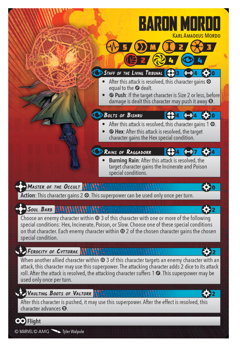 Comprar Marvel Crisis Protocol: Mordo & Ancient One Character Pack EN de Atomic Mass Games