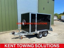 NEW Tickners GB855 + Side Door 8ft x 5ft x 5ft Braked Twin Axle Box Van Trailer✅