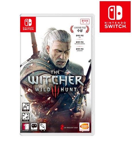 Nintendo Switch Witcher 3: Wild Hunt Korean Subtitle Ver. - 第 1/4 張圖片
