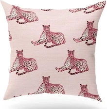  Leopard Throw Pillow Covers, Cheetah Print Cheetah Print Pillowcase.