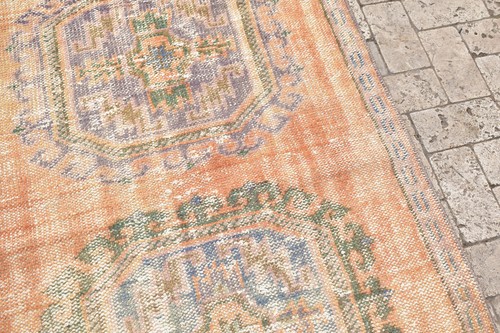 Alfombra Turca 36''x135'' Oushak Oriental Corredor Lana Pasillo Cocina Alfomb... - Imagen 10 de 10
