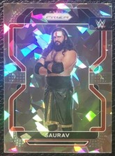 2022 Panini Prizm WWE Ice Prizm Saurav #103