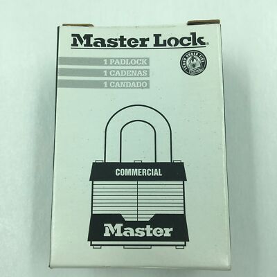 Master Lock #3KA-1220 AST 2-1/2''MAX Secure Padlock by Master Lock Co NIB