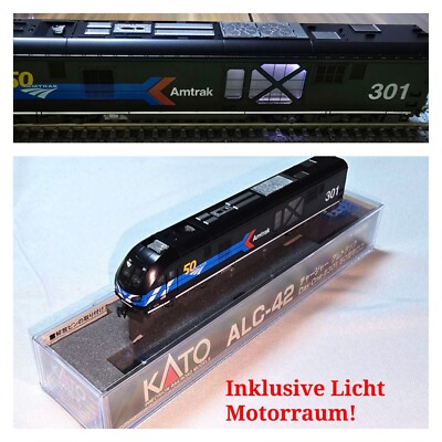 Spur N - Kato 17736-K Siemens ALC-42 Charger Amtrak ''Day One'' Phase VI #301
