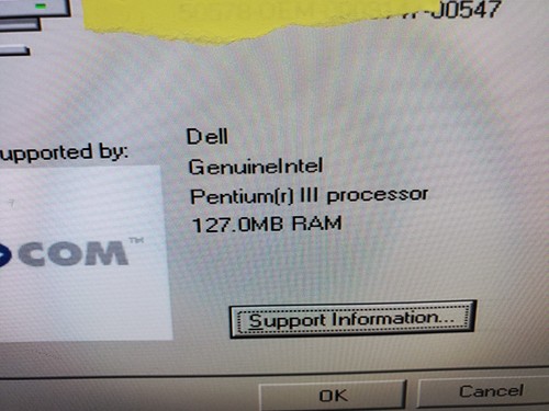 Dell Dimension L800R Desktop Windows ME Loaded See Pictures 128 MB PIII - Picture 4 of 9