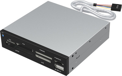SABRENT 74 in 1 3.5 Inch Internal Flash Media Card Reader/Writer with USB Port (