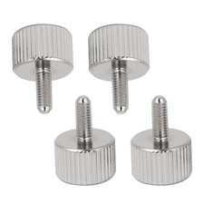 M3x8mm Knurled Thumb Screw for Computer PC Case Nickel Plated Flat Head 10pcs 