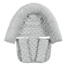 Baby Head Pad and Strap Covers, Infant Car Seat Insert Cushion, Ultra Soft Head