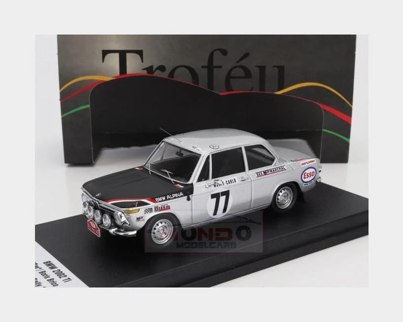 BMW 2002 - Rallye Monte Carlo 1969 - 1:43 Troféu