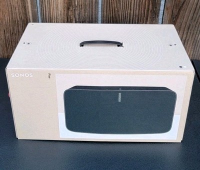 Sonos Five High Fidelity Wireless Speaker Black New AirPlay Streaming 