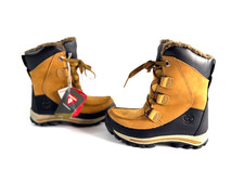 Timberland Youth Chillberg Waterproof Boot Wheat Nubuck Boys Size 13 A8698