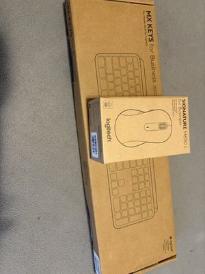 Logitech MX Keys for Business Wireless Keyboard Graphite 920-010116 - New