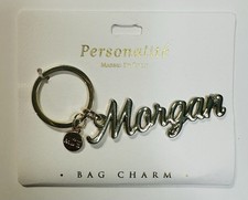 Personalite Marina De Buchi Gold Tone Bag Charm Key Ring Key Chain Morgan