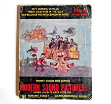 Vintage 1972 Modern Sound Pictures 16 mm Film Catalog