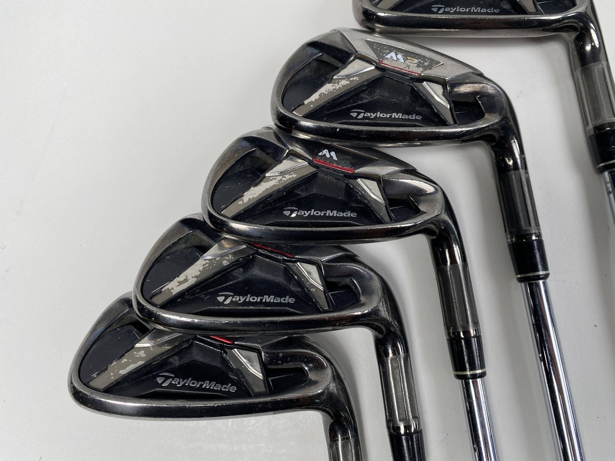 TaylorMade M2 Iron Set 4-PW+AW REAX 88g Regular Steel Mens RH NO 7
