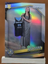 2025 Panini Prizm WNBA - Ajsa Sivka - Silver Prizm RC - Chicago Sky