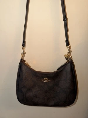 Coach Black Signature Hobo Bag for sale - eBay