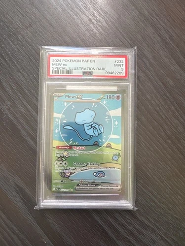 2024 Pokemon Paldean Fates Mew ex PSA 9