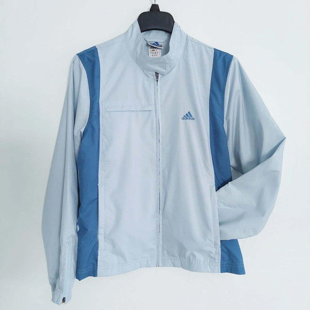 adidas Track Jacket Blue Women's Activewear for sale | eBay