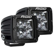 Rigid Industries D-series Pro Dually Spot Surface Mount Pair - Midnight Edition